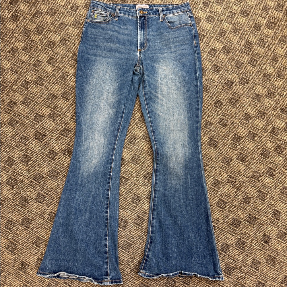 Y2K‎ Juicy couture, Blue Flared Women Jeans sz 11/30